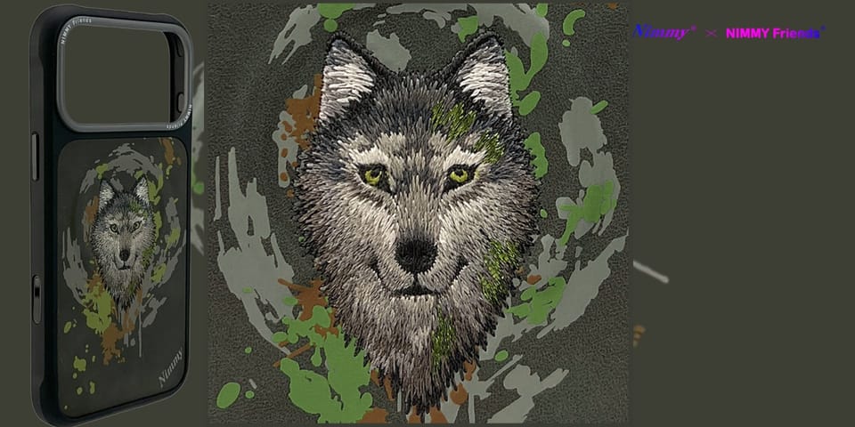 Etui Nimmy Wilk MagSafe do iPhone 17 Pro ciemnoszary