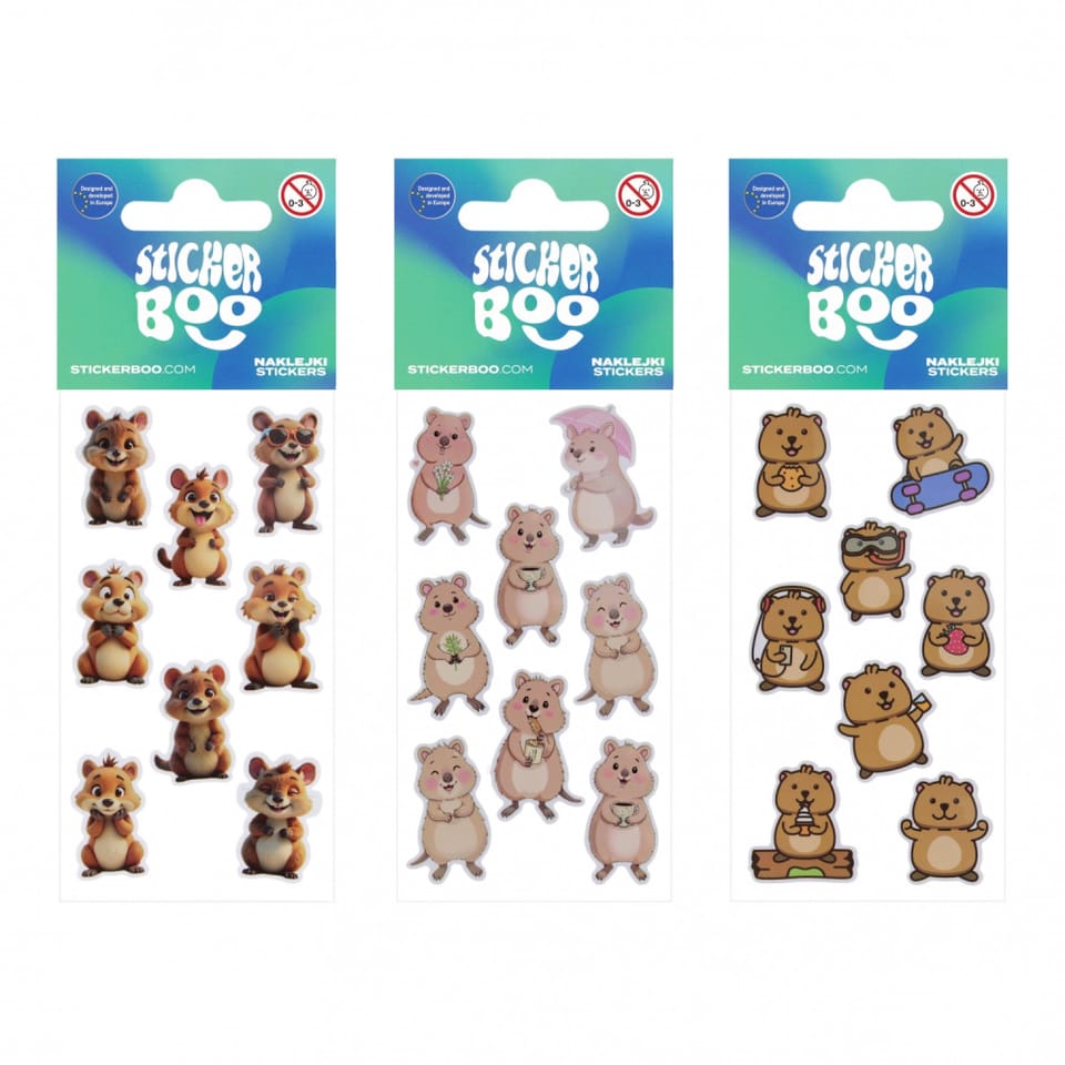 Naklejki kuoka mix 66x180mm STICKER BOO 572111