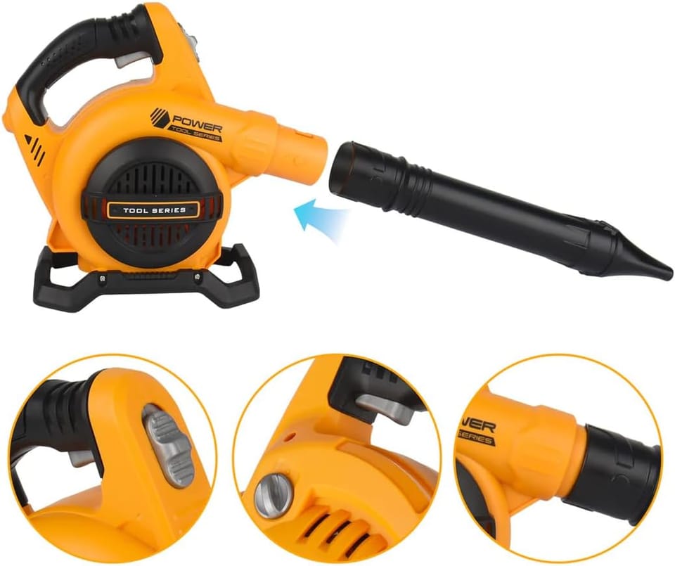 Elektryczna Dmuchawa Ogrodowa Do Liści Zestaw Małego Ogrodnika Narzędzia Ogrodowe