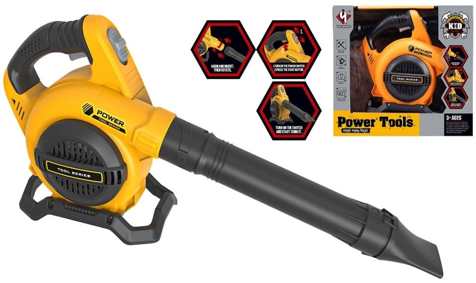 Elektryczna Dmuchawa Ogrodowa Do Liści Zestaw Małego Ogrodnika Narzędzia Ogrodowe