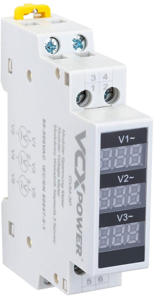 Modułowy wskaźnik napięcia VCX DVM 3 Fazowy