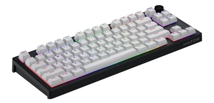 Klawiatura dla graczy Hator Skyfall 80 MAG ULTRA 8K czarna