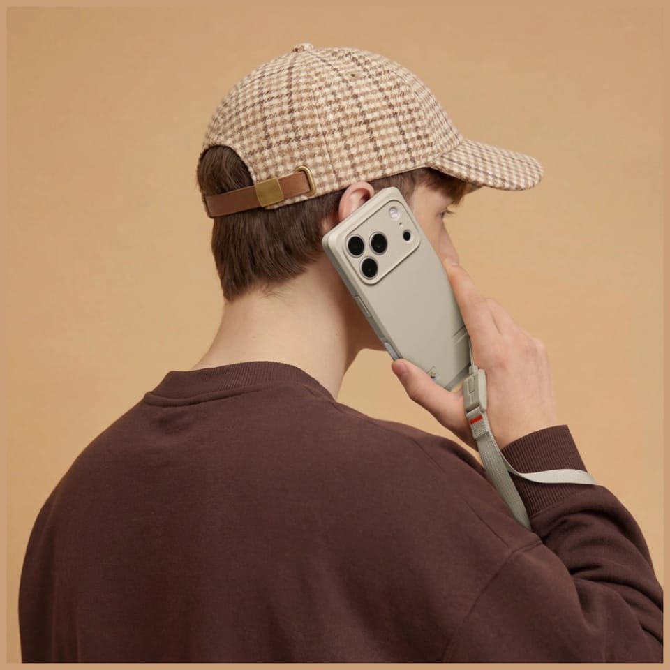 Spigen Classic DA30S-LS - Uniwersalna smyczka do telefonu (Stone)