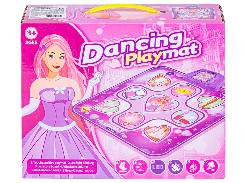 Mata Taneczna Muzyczna Do Tańczenia 6 Trybów Interaktywna Zabawka Dla Dzieci