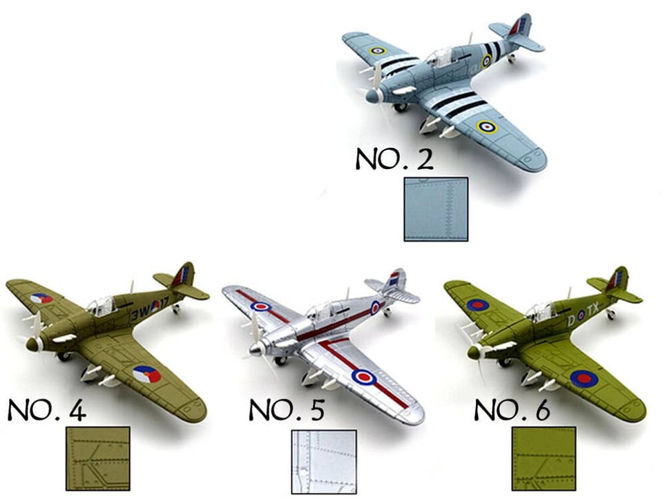 Model do składania Samolot Hawker Hurricane ZA2588 pol_pl_Model-do-skladania-Samolot-Hawker-Hurricane-ZA2588-13721_5
