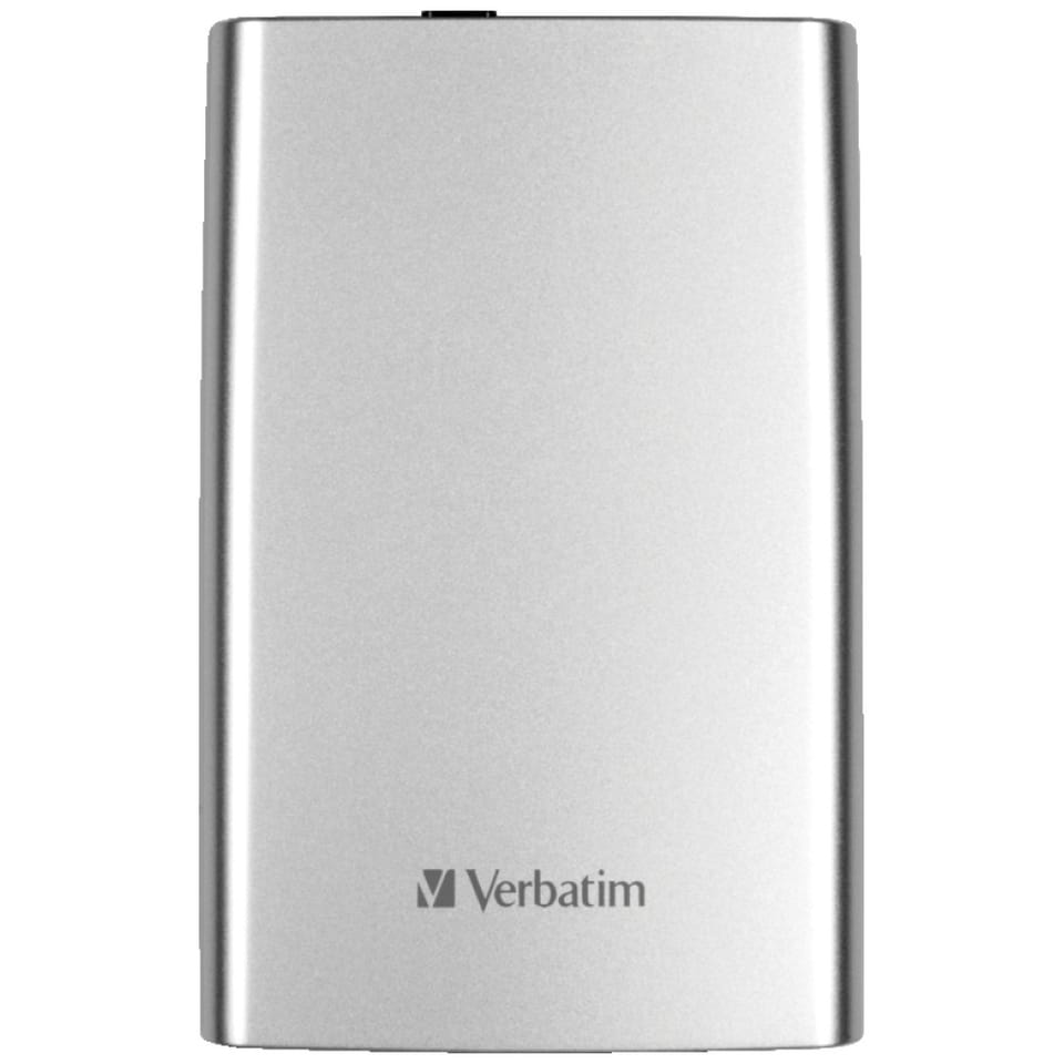 Verbatim zewnętrzny dysk twardy, Store N Go, 2.5", USB 3.0 (3.2 Gen 1), 2TB, 53189, srebrny