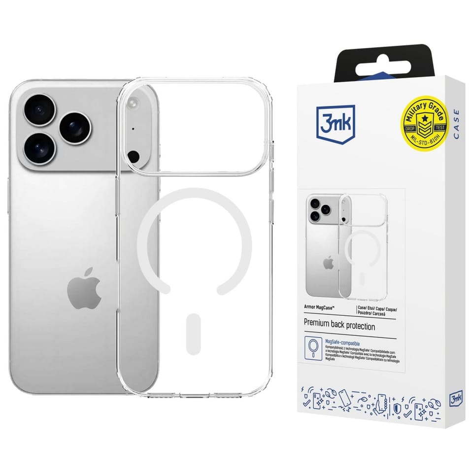 Etui 3MK Armor MagCase do Apple iPhone   17 Pro Max
