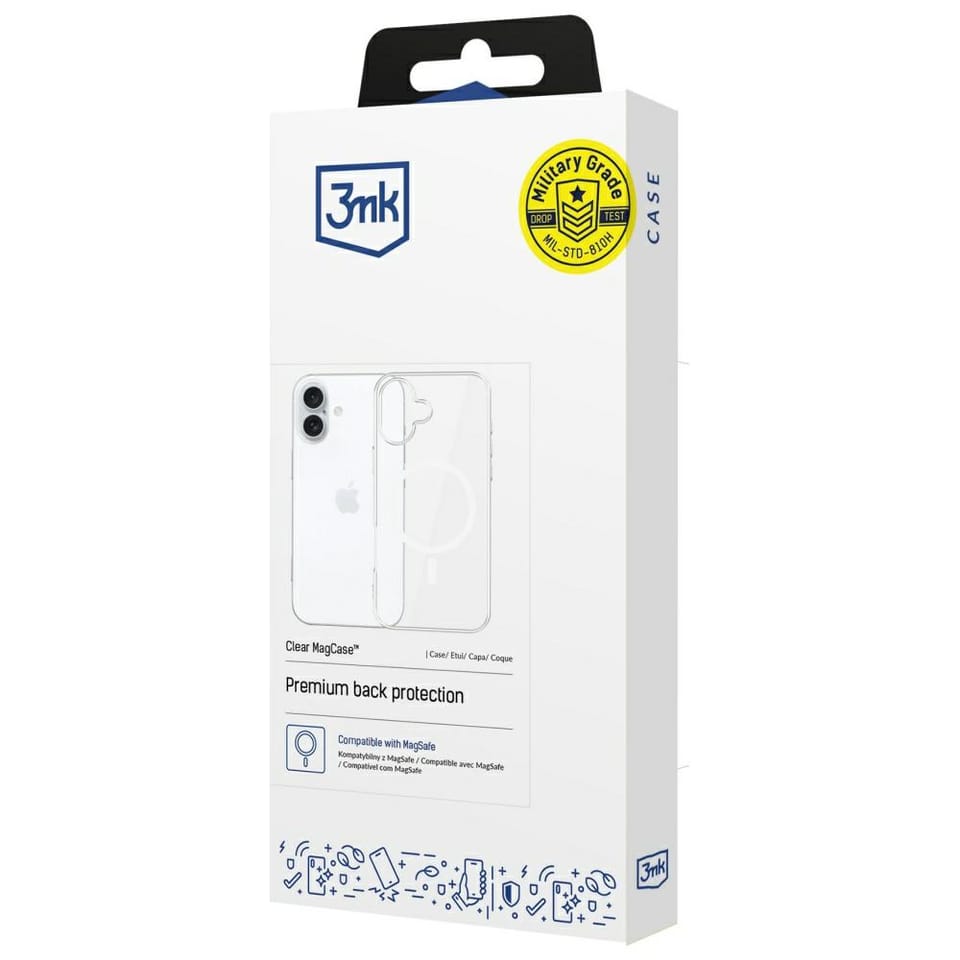 Etui 3MK Clear MagCase do Apple iPhone   17