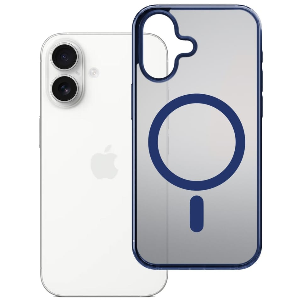 Etui 3MK Frosty MagCase do Apple iPhone  17 niebieski