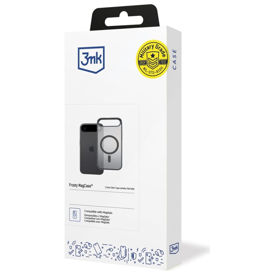 Etui 3MK Frosty MagCase do Apple iPhone  Air czarny