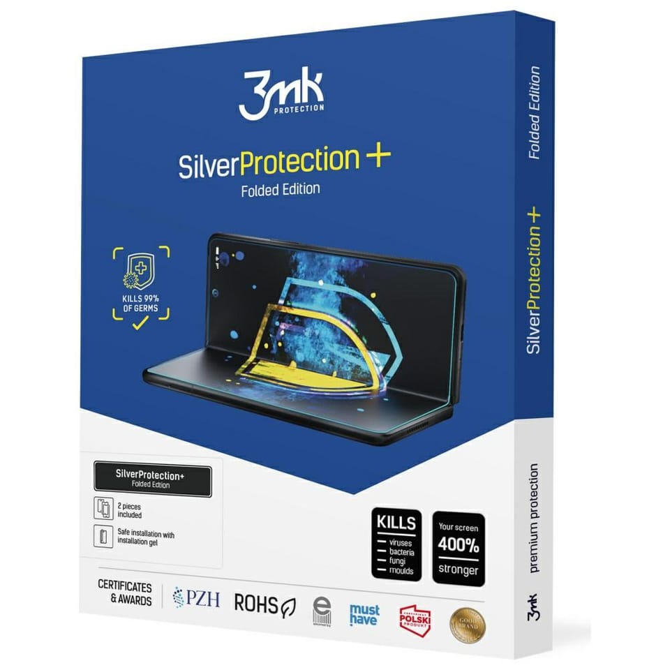Montaż folii 3MK SilverProtection+