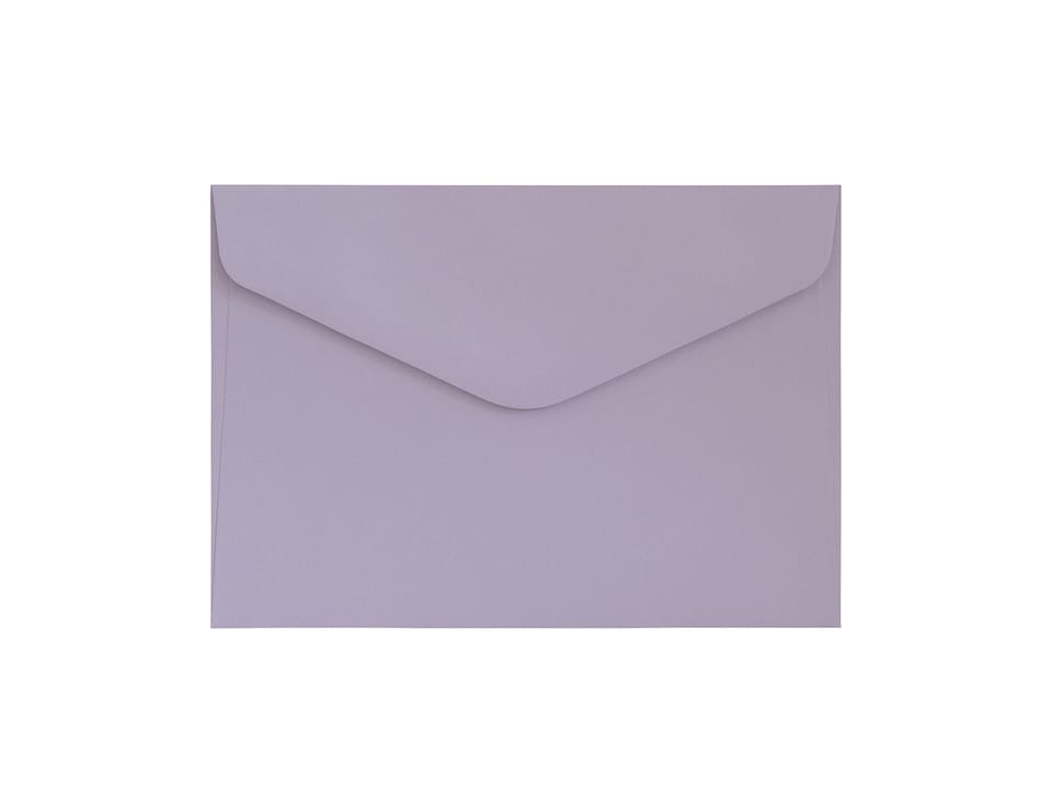 Koperta C6 gładki lawendowy satynowany 130g. (10szt.) 280234 Galeria Papieru