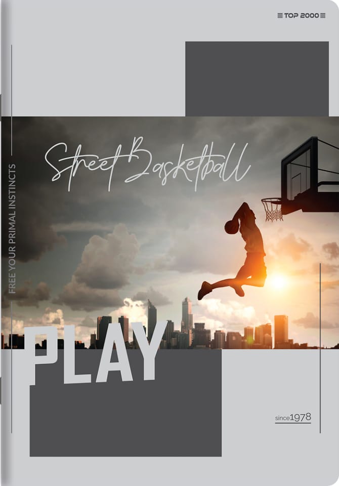 Zeszyt B5 80k kratka margines POSTER 400183843 TOP 2000