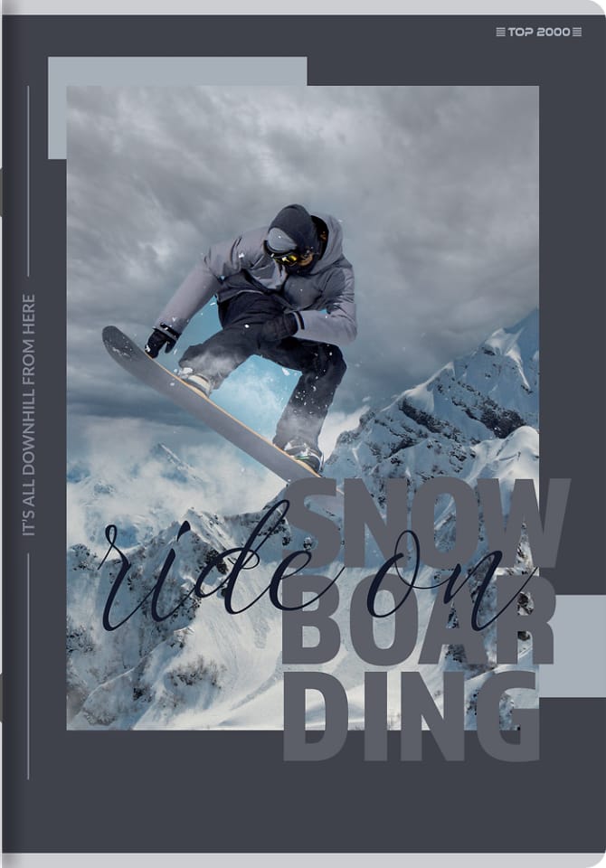 Zeszyt B5 80k kratka margines POSTER 400183843 TOP 2000