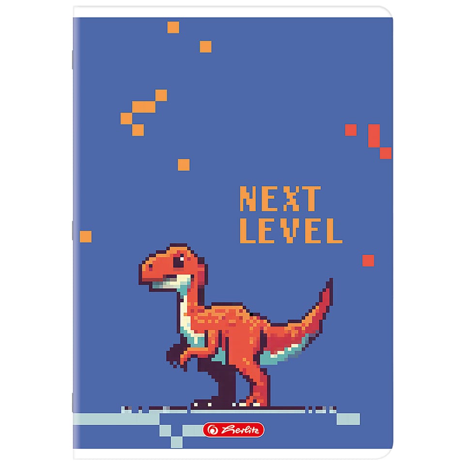 Zeszyt A4 32k linia podwójna kolorowa mix 400206361 HERLITZ