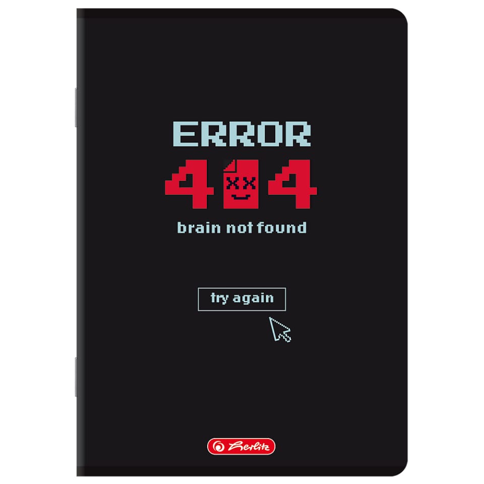 Zeszyt A5 60k kratka z marginesem mix 400206342 HERLITZ