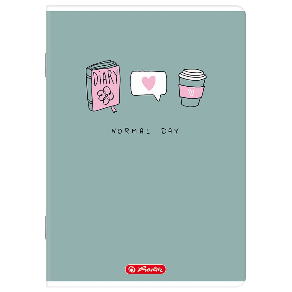 Zeszyt A5 60k kratka z marginesem mix 400206342 HERLITZ