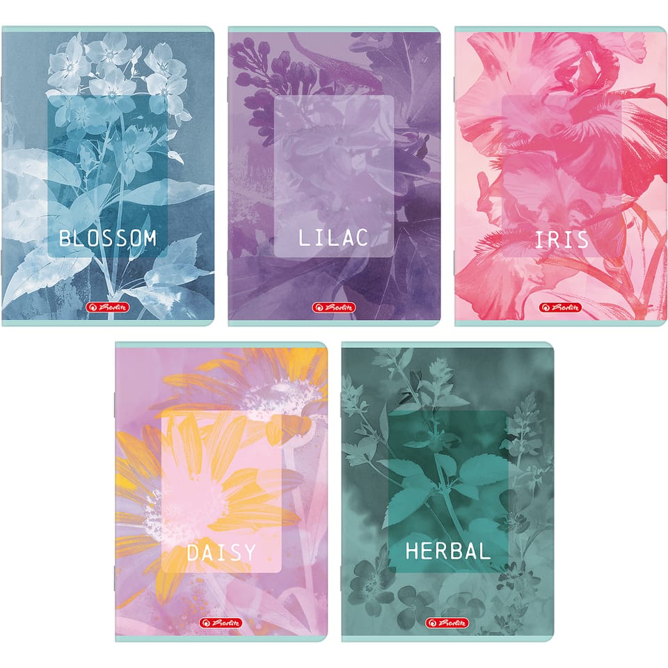 Zeszyt A5 60k kratka z marginesem BLOSSOM 400206384 HERLITZ