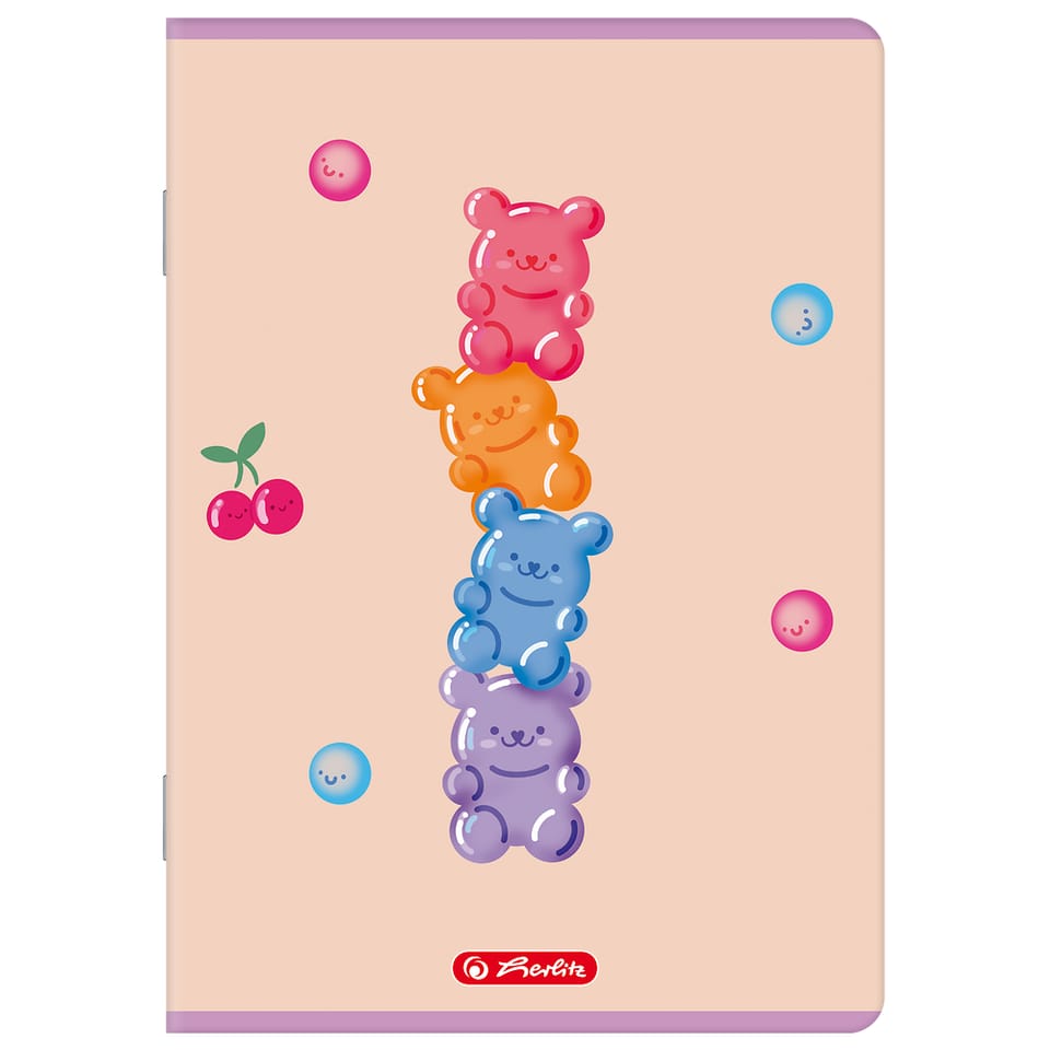 Zeszyt A5 32k linia z marginesem JELLY 400206379 HERLITZ