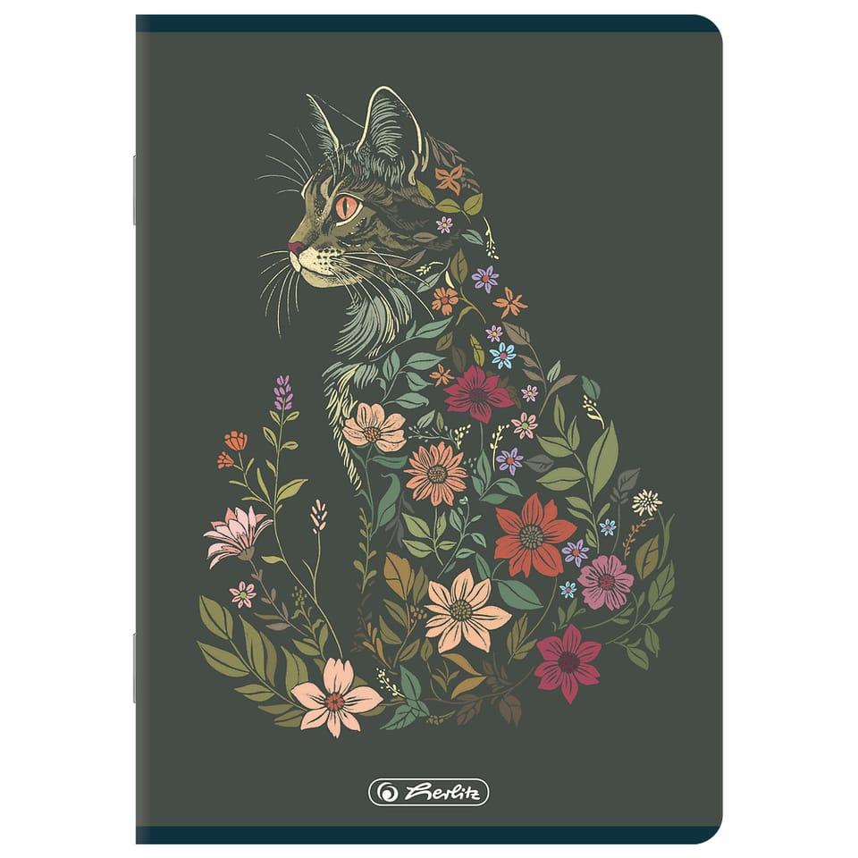 Zeszyt A5 32k kratka z marginesem FLORIMALS 400207523 HERLITZ