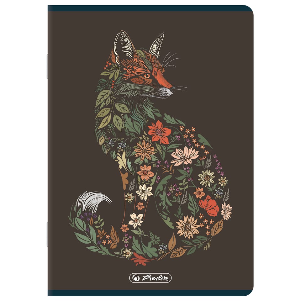 Zeszyt A5 32k kratka z marginesem FLORIMALS 400207523 HERLITZ