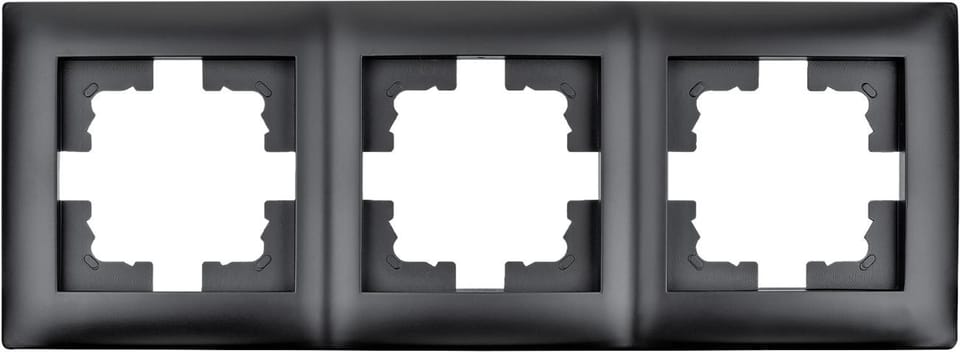 Ramka potrójna czarna WESA LC-49C