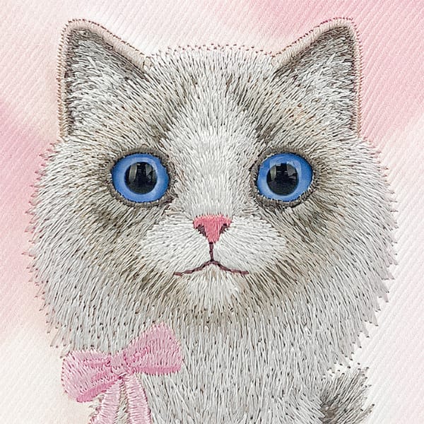 Etui Nimmy Big Eyed Pet 2.0 Cat do       iPhone 17 Pro różowy