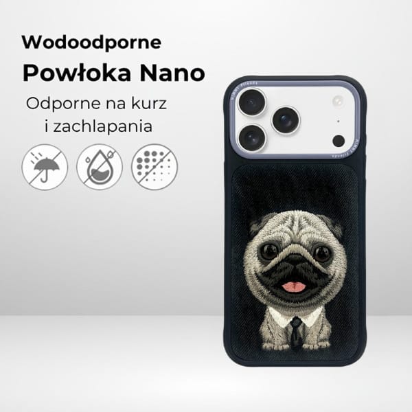 Etui Nimmy Big Eyed Pet 2.0 Dog do       iPhone 17 Pro Max czarny