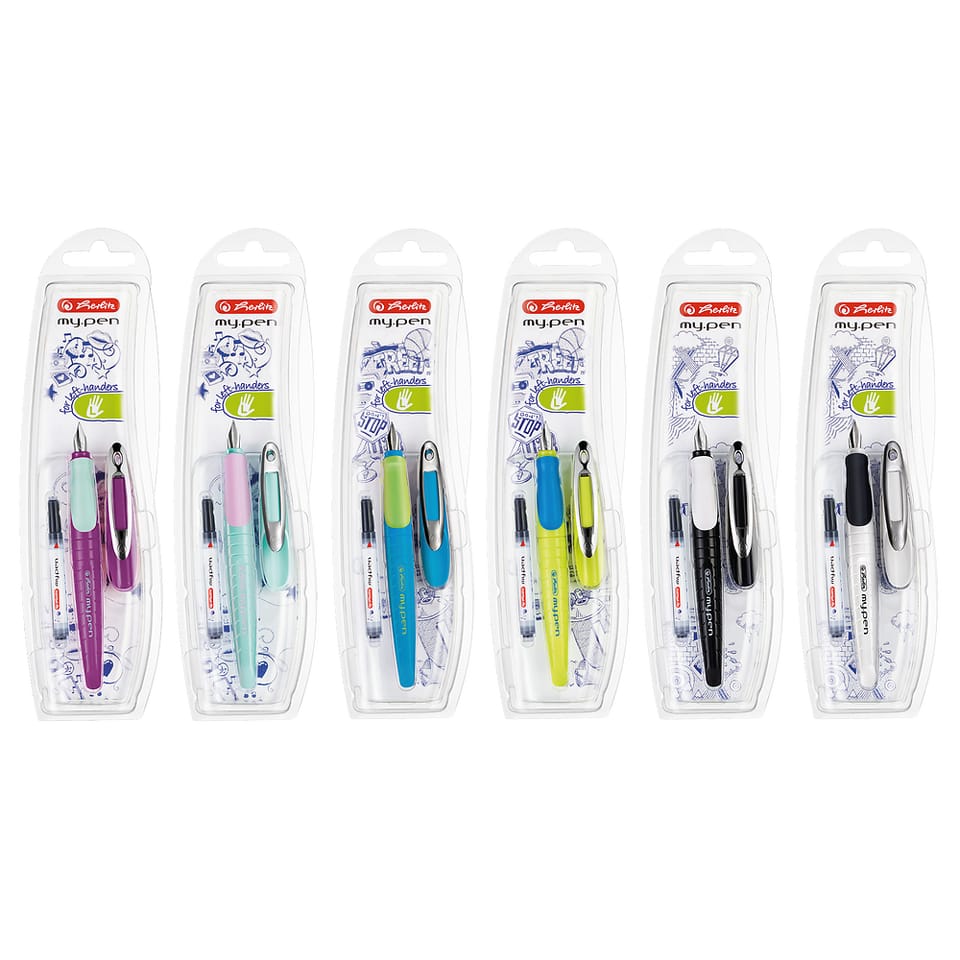 Pióro wieczne MY.PEN białe dla leworęcznych 300002939 HERLITZ