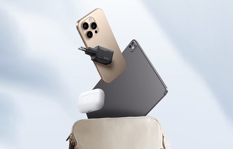 ładowarka, smartfon, tablet, słuchawki bezprzewodowe 