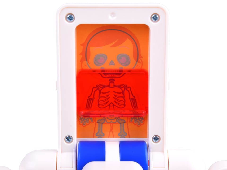 Interaktywne Autko Ambulans + akcesoria z ludzikami Dźwięk Światło ZA4540