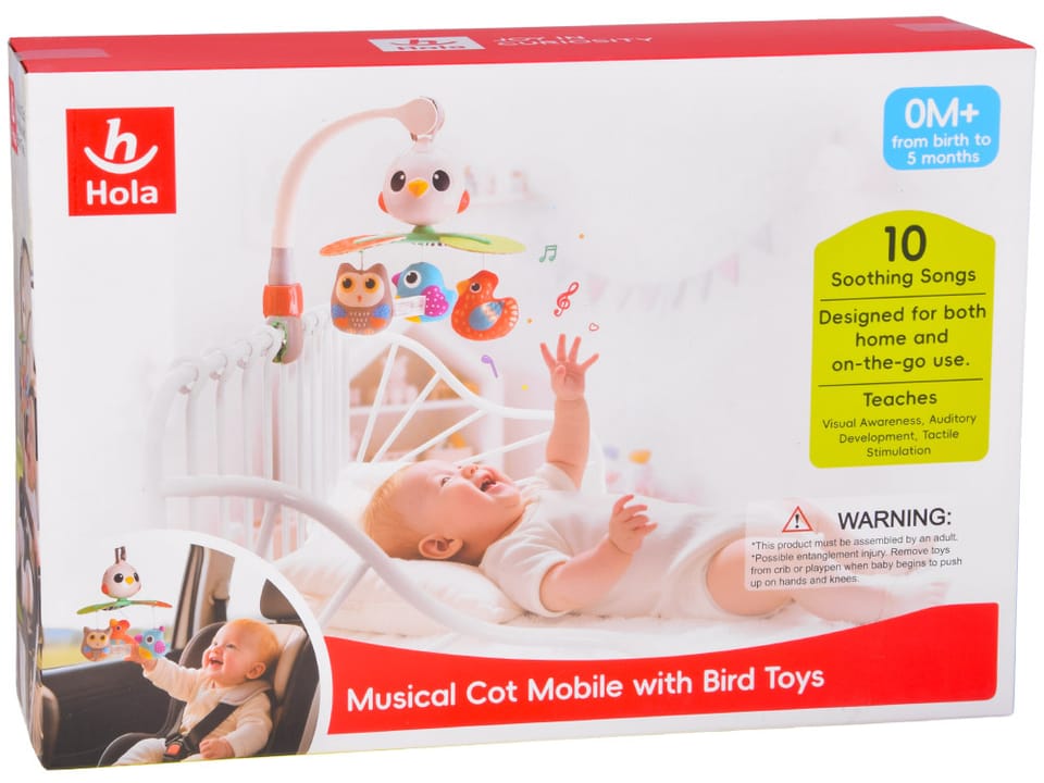 Urocza grająca Karuzela dla niemowląt 3w1 ZA4537