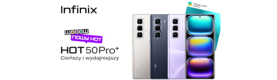Telefon Infinix Hot 50 Pro+ 8/256GB Dreamy Purple