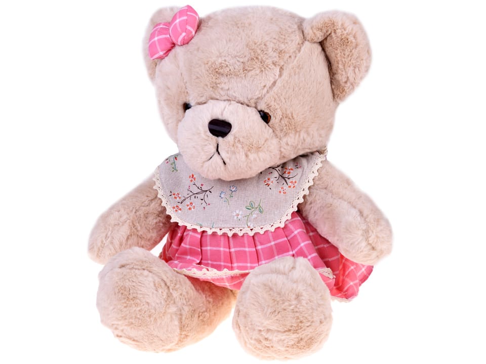 Pluszowy MIŚ- beżowa Zuzia 58cm w różowej VINTAGE sukience ZA5923 C pol_pl_Pluszowy-MIS-bezowa-Zuzia-58cm-w-rozowej-VINTAGE-sukience-ZA5923-C-22959_1