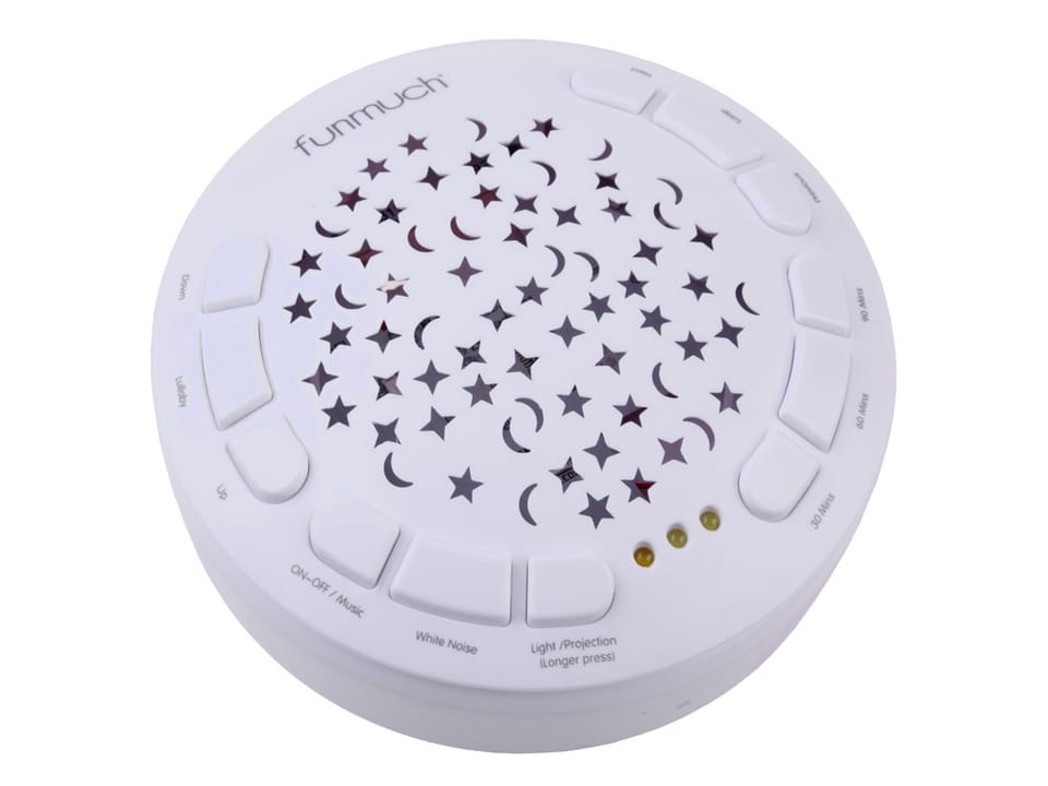 Projektor gwiazd Mięciutka OWIECZKA - 20 różnych kołysanek + dźwięki ZA5750