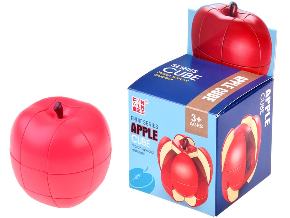 Układanka zręcznościowa JABŁKO - mechaniczna łamigłówka ZA5767