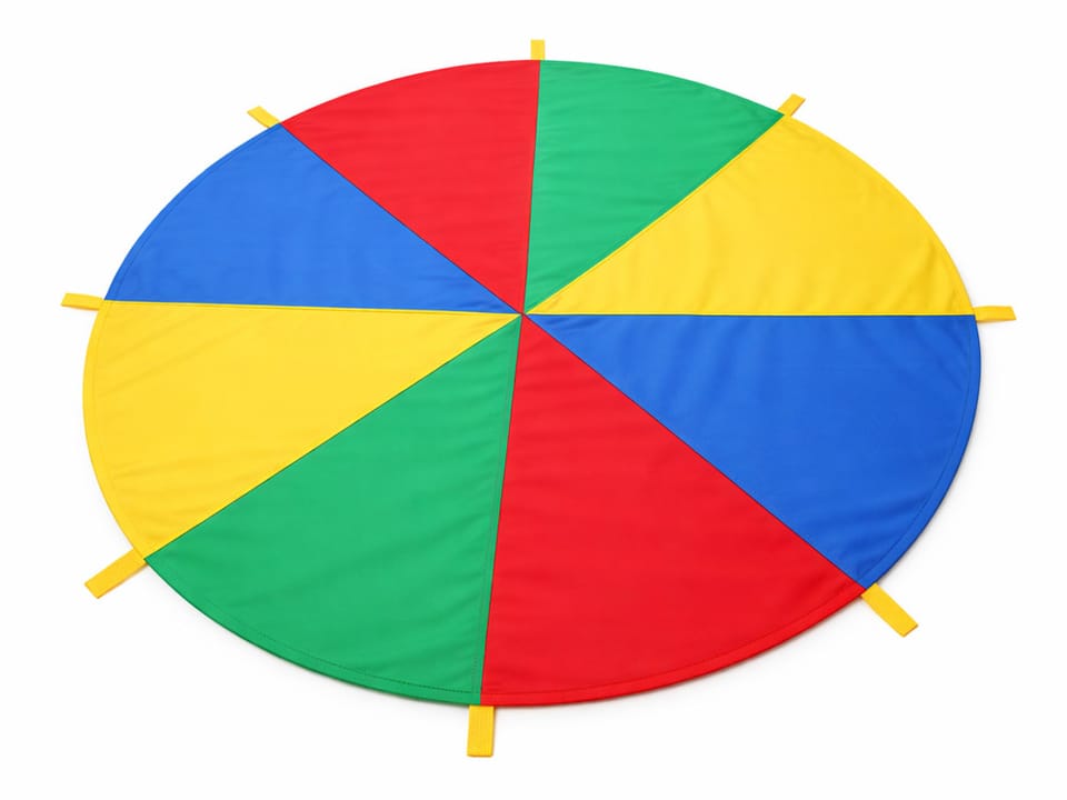 Kolorowa tęczowa Chusta Animacyjna 2m 8 uchwytów SP0862 pol_pl_Kolorowa-teczowa-Chusta-Animacyjna-2m-8-uchwytow-SP0862-23498_4