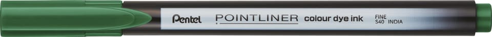 Cienkopis POINTLINER COLOUR zielony S40-D PENTEL