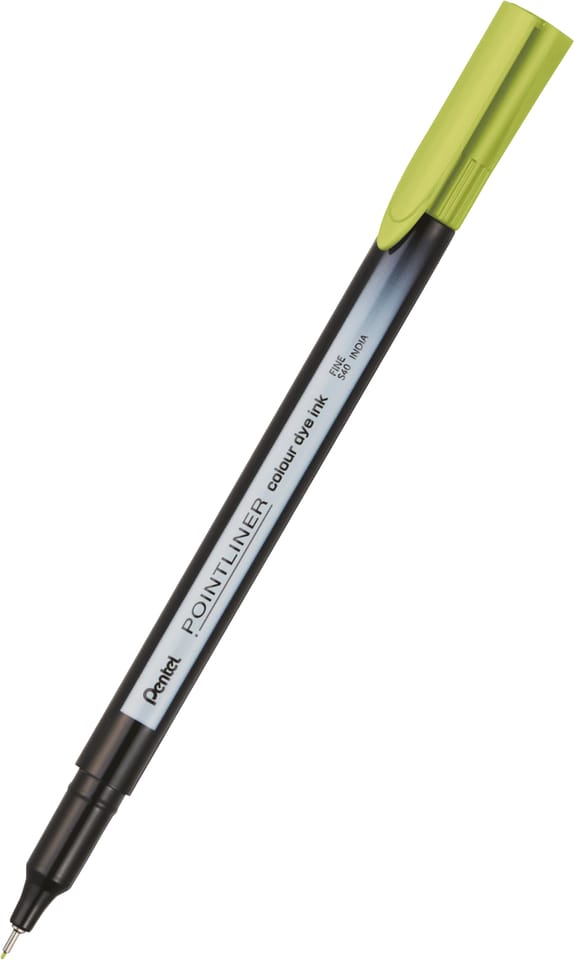 Cienkopis POINTLINER COLOUR limonkowy S40-K2 PENTEL