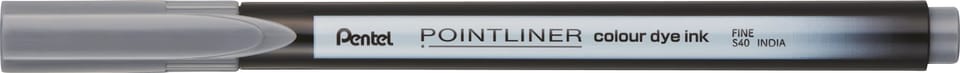 Cienkopis POINTLINER COLOUR szary S40-N PENTEL