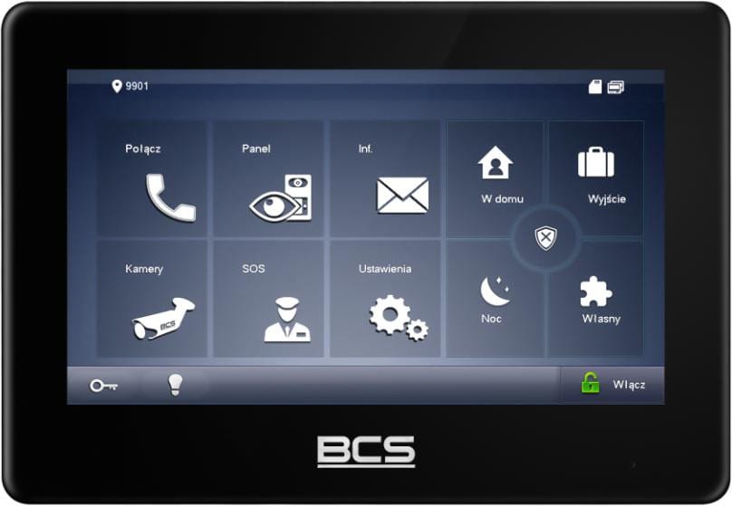 Monitor wideodomofonu BCS-MON7600B-2