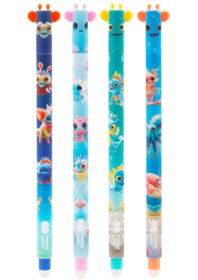 Długopis wymazywalny AQUA CUTIES 0,5mm niebieski HA 4120 01AC-3 Happy Color