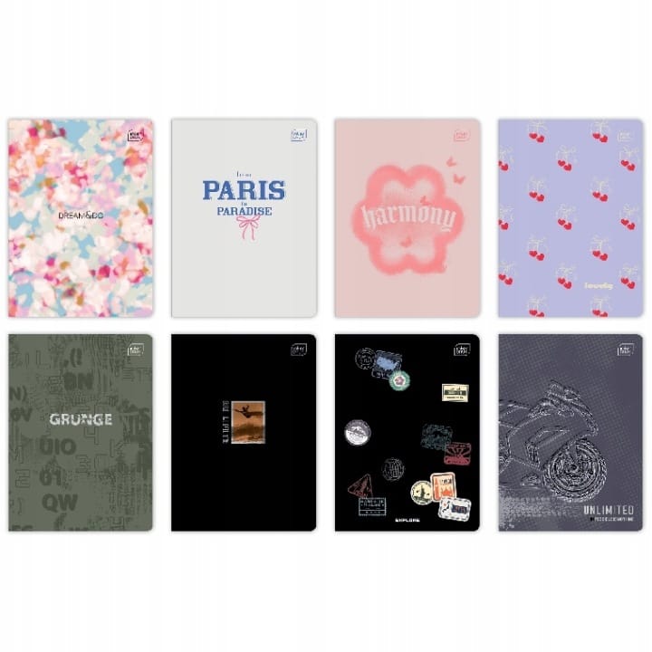 Zeszyt A5 60k kratka 70g UV Mix INTERDRUK