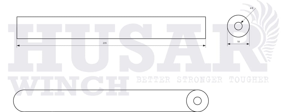 Belka łącząca silnik z przekładnią BST S 20000-22000lbs