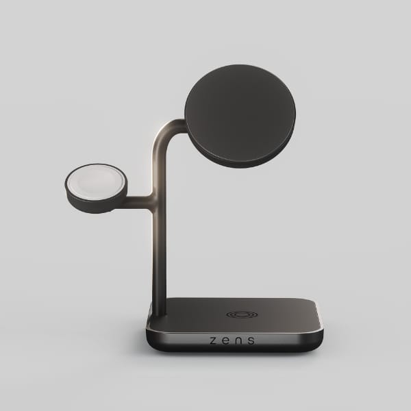 Magnetyczna ładowarka indukcyjna 3w1     Zens Office Charger Pro 3 + ładowanie Apple Watch Qi2 15W