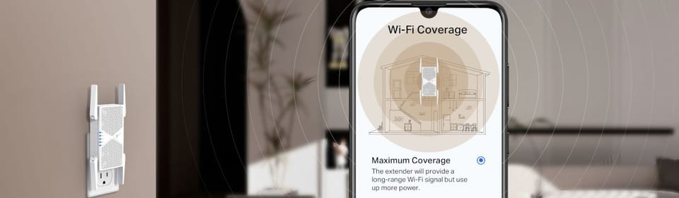 Wzmacniacz sygnału bezprzewodowego WiFi 7 TP-Link RE405BE