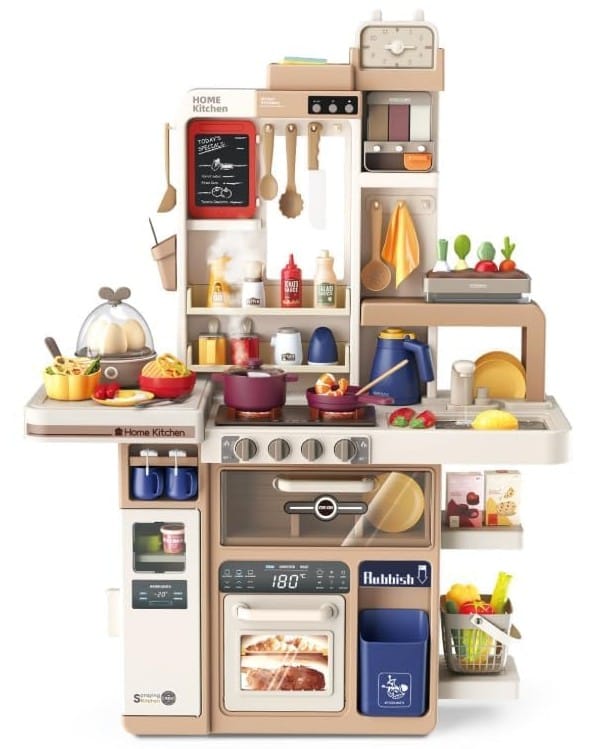 Multifunkcyjna Kuchnia Para I Dźwięk Jajowar Płyta Gazowa Piekarnik Zlewozmywak Akcesoria 104 el.