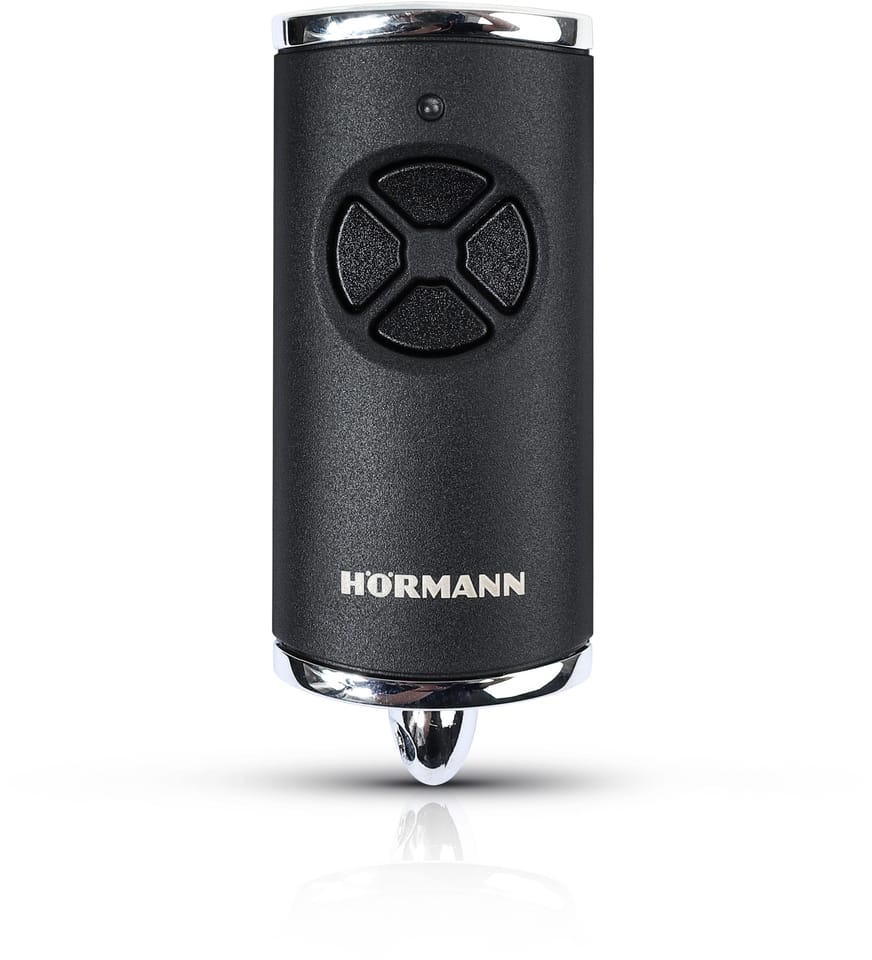 Pilot Hormann HSE 4 868Mhz BiSecure (czarny, matowy, nakładki chromowane)