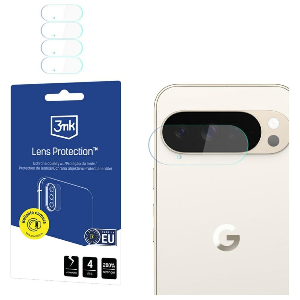 Ochrona na obiektyw aparatu 3MK Lens     Protection do Google Pixel 10 Pro XL 4szt