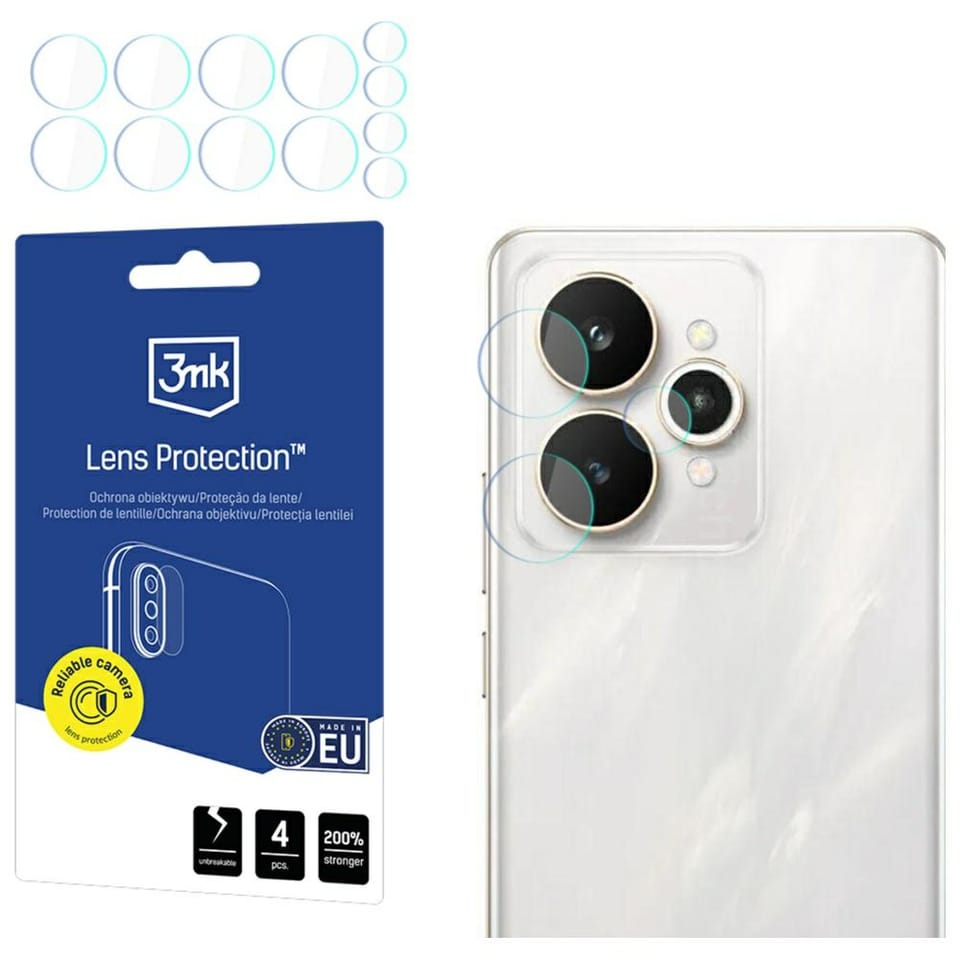 Ochrona na obiektyw aparatu 3MK Lens     Protection do Realme 15 5G 4szt